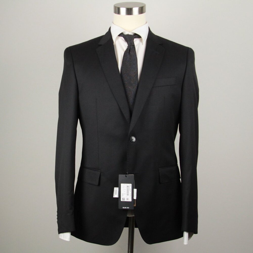 Boss Sport‎ Coat 40R Men's Blazer Jacket Slim Fit Wool E04410